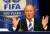 Joseph  Sepp  Blatter, président de la FIFA