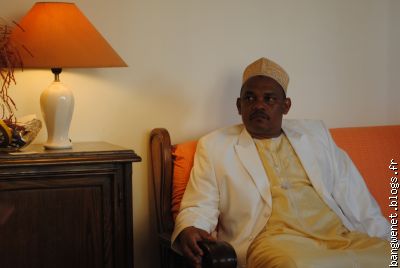 Ikililou Dhoinine, President de l`Union des Comores